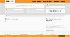 Desktop Screenshot of bonfilon.fr