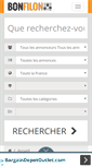 Mobile Screenshot of bonfilon.fr